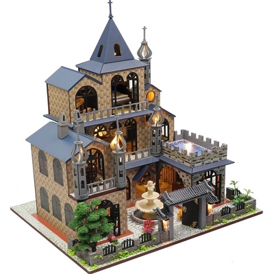 Dvěděti miniatúrny domček Dom splnených snov
