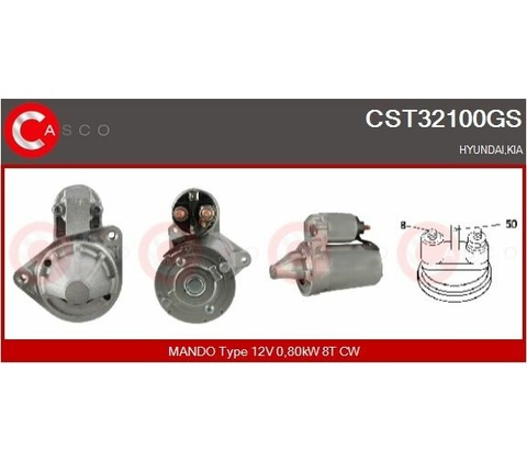 Startér CASCO CST32100GS