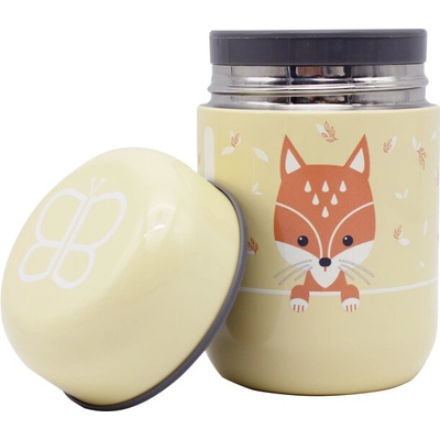 Bbluv termobox se lžičkou Foöd Sand Fox 300 ml