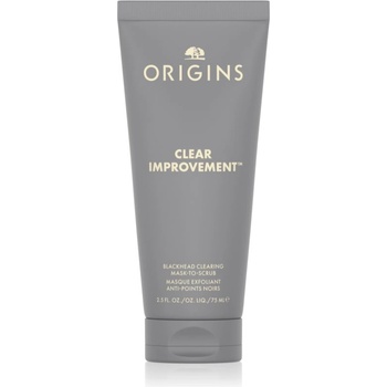 Origins Clear Improvement® Blackhead Clearing Mask-To-Scrub маска за почистване на порите от черни точки 75ml
