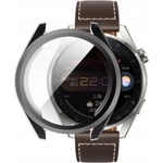 Techsuit Протектор за Huawei Watch 3 Pro + Протектор - Defense360 Pro - черен