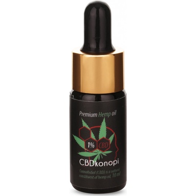 Bailly CBDkonopi 1% CBD konopný olej pro psy 10 ml