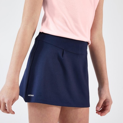 Artengo dievčenská sukňa TSK100 na tenis tmavomodrá