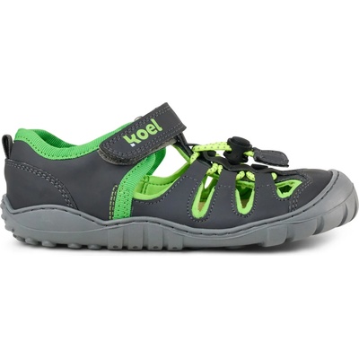 Koel Детски сандали Koel Kid's Madison 2.0 Barefoot shoes - Dark Grey - размер 28 (EU) (702-3295-0315)