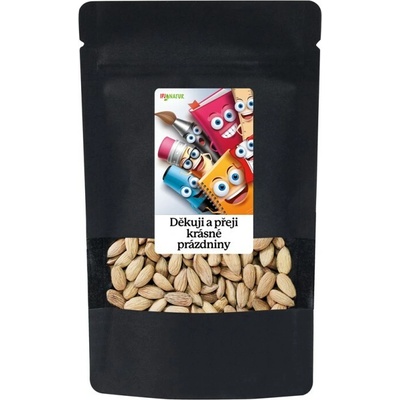 IPJ Natur Děkuji a přeji krásné prázdniny Mandle loupané pražené solené 100 g
