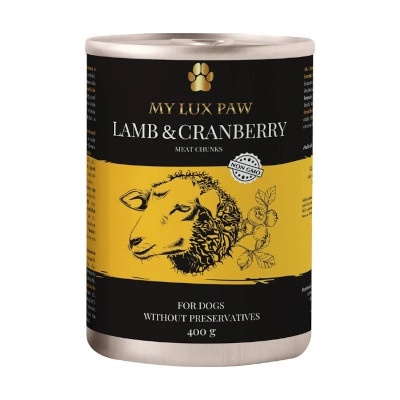 My Lux Paw Adult Lamb and Cranberry 400 g