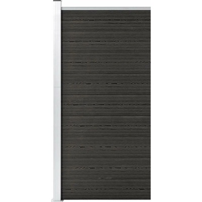 Nabytek XL Plotový dílec WPC 95 x 186 cm šedý