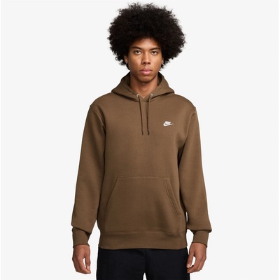 Nike Мъжки суичър Nike Sportswear Club Fleece Pullover Hoodie Mens - Mosswood Brown
