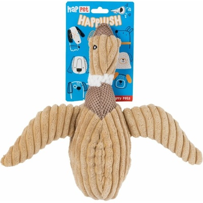 Happet pískacia plyšová kačica hnedá 26 cm