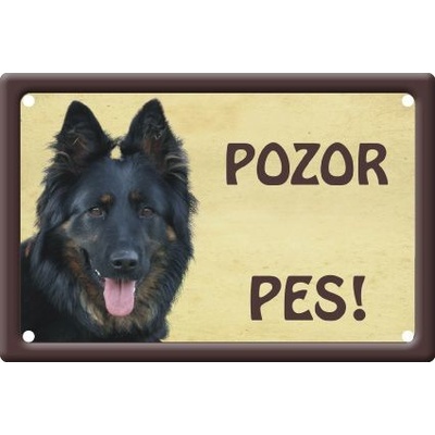 Plechová psí cedule, Chodský pes, Pozor pes