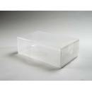 Compactor Transparentní úložný box na boty lodičky M