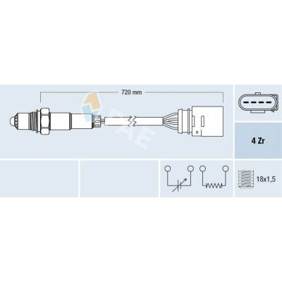 Lambda sonda FAE 77139
