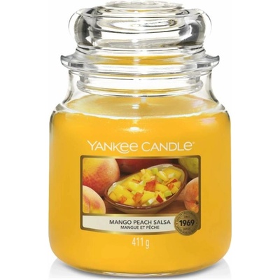 Yankee Candle Classic Mango Peach Salsa 411 g – Zboží Mobilmania