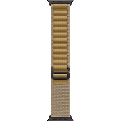 Apple Каишка от Apple за Apple Watch 49mm Loop: Tan Alpine Loop - Medium - Black Titanium Finish (MYQ13ZM/A)