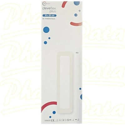 Clevecare Cleveflex Plus silik.krytí 10 x 35 cm 10 ks
