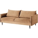 ROPEZ Кафяв кадифен диван 203 cm Juli - Ropez (Juli Sofa 3os. tk. Riviera 24 ( Davis ))