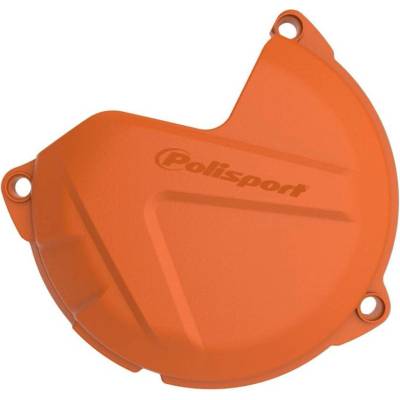 POLISPORT kryt spojkového víka KTM SX/EXC 125/200 09-15, HUSQVARNA TC125 14-15, barva oranžová