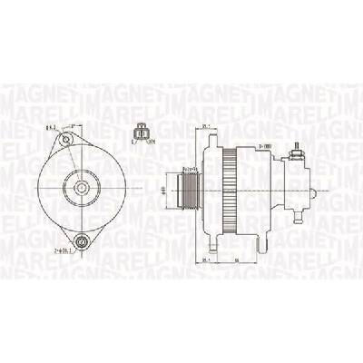 Generátor MAGNETI MARELLI 063731900010