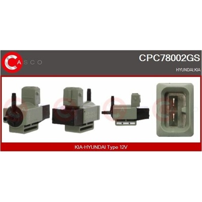 Menič tlaku, Riadenie výfukových plynov CASCO Genuine CPC78002GS