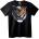 NOONEBRAND Тениска Роботен Тигър - S, Black