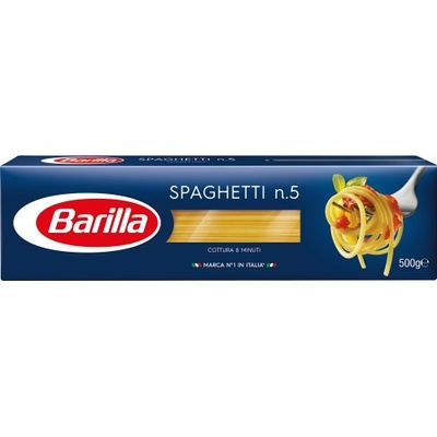 Barilla Spaghetti N.5 0,5 kg – Zbozi.Blesk.cz