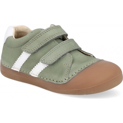 Koel Barefoot dětské tenisky Archie Leather zelené