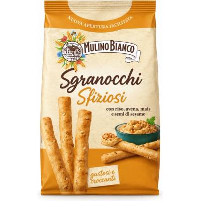 Mulino Bianco chrumkavé tyčinky grissini s mixom 8 cereálii 210 g