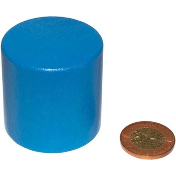 DrKO Dřevěný válec 5 cm 1ks modrá