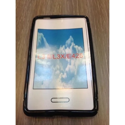 LG Силиконов калъф за lg l3 ii черен