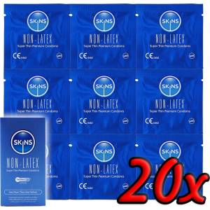 Skins Non-Latex Super Thin Premium Condoms 20 pack
