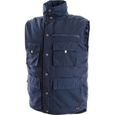 Canis CXS zateplená pracovní vesta DENVER Černá