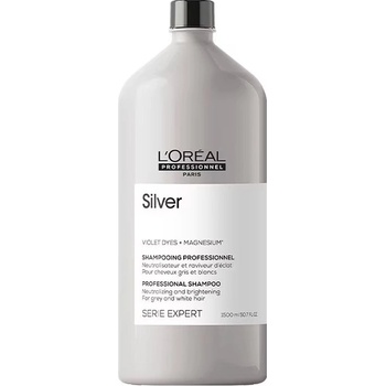 L'Oréal LOreal Professionnel Serie Expert Silver Шампоан за коса Неутрализиращ и изсветляващ 1500 мл