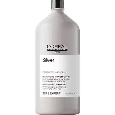 L'Oréal LOreal Professionnel Serie Expert Silver Шампоан за коса Неутрализиращ и изсветляващ 1500 мл