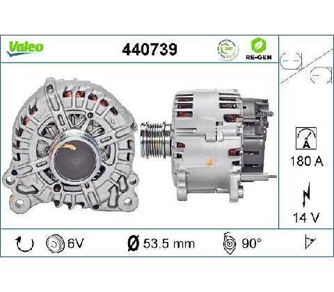 Alternátor VALEO 440739