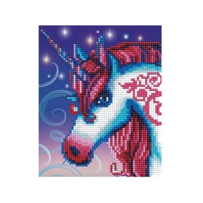 Collection D'Art Collection D`art - Картина с частична диамантена мозайка - Еднорог (EX002)