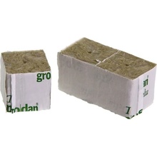 Grodan 40x40x40 mm, sadbovací rockwool kostka s dírou, 1 ks