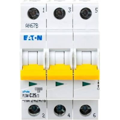 Eaton 3P C 25A 10kA AC PLSM C25/3-MW 242476