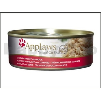 Applaws cat kuřecí prsa & kachna 156 g