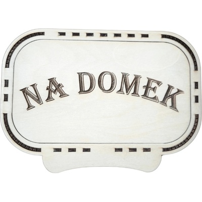 Kouzlo MYŠLENKY Dřevěná pokladnička NA DOMEK – Hledejceny.cz