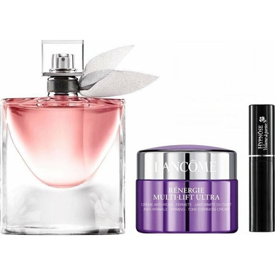 Lancôme La Vie Est Belle EDP pre ženy 50 ml + Renergie Multi Lift Ultra 15 ml + Mascara 2ml darčeková sada