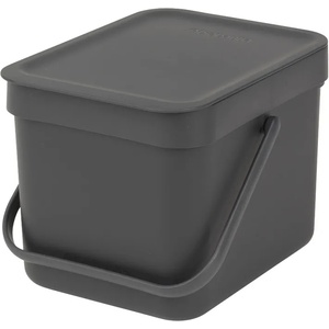 Brabantia Кош за смет за разделно събиране Brabantia Sort&Go 6L, Grey (648974) - topmall