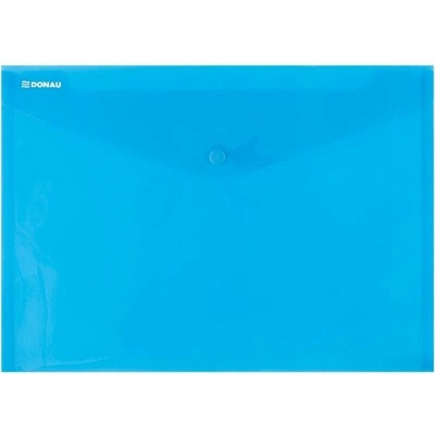 Obálka s drukem průhledná A4 PP, modrá – Zboží Dáma