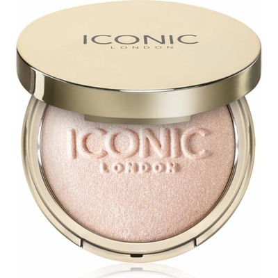 ICONIC London Lit & Luminous kompaktný púdrový rozjasňovač Universal 16 g