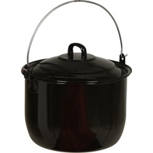 hrnec závěsný 24cm, 6,7l, s poklicí, smalt/uhlík.ocel ČER