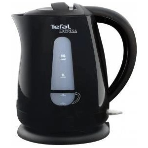 Tefal | Kettle | KO2998 | Standard | 3000 W | 1.5 L | Plastic | 360° rotational base | Black Електрически кани