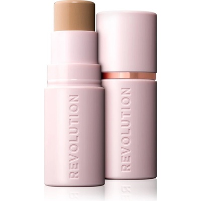 Makeup Revolution Skin Silk Bronzer Stick krémový bronzer v tyčince Fair Sand 4,5 g
