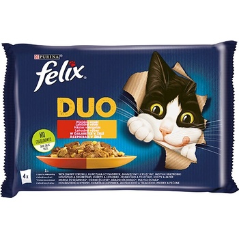 FELIX Duo Country Flavours в желе 4x85g