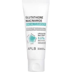 APLB Glutathione Niacinamide Facial Cleanser - Почистваща емулсия за лице с глутатион и ниацинамид 80мл
