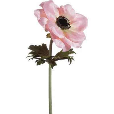EUROFIRANY Umelý kvet ANEMONE 53 cm ružový