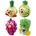 Ferplast Latex Vegetables - Забавна кучешка играчка - гумен зеленчук за дъвчене , 11 см. 1 брой